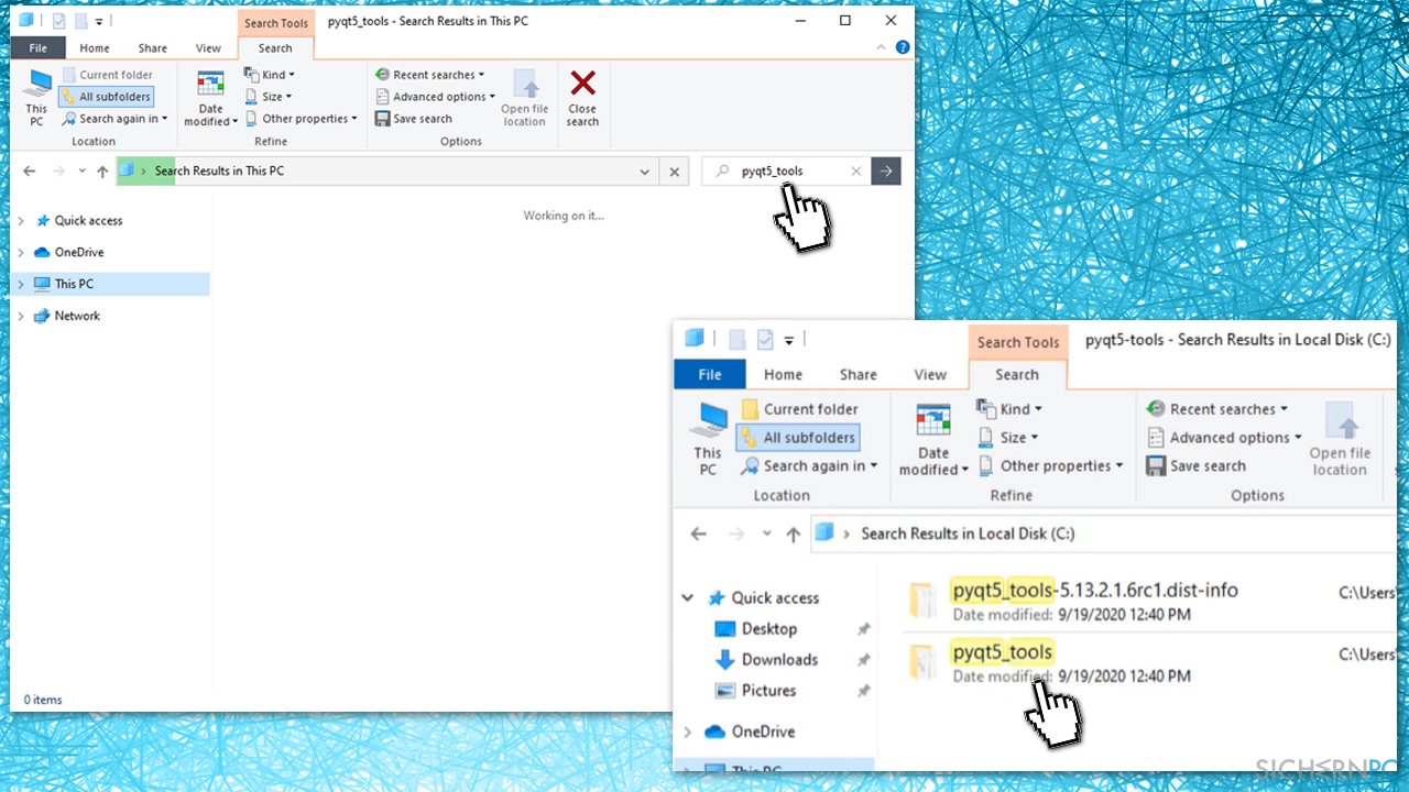Wie behebt man in Windows den Fehler "Application failed to start because no Qt platform plugin