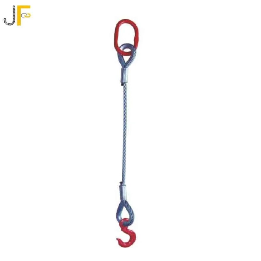 Cuatom Single Leg Wire Rope Sling with Oval Master SICHwirerope