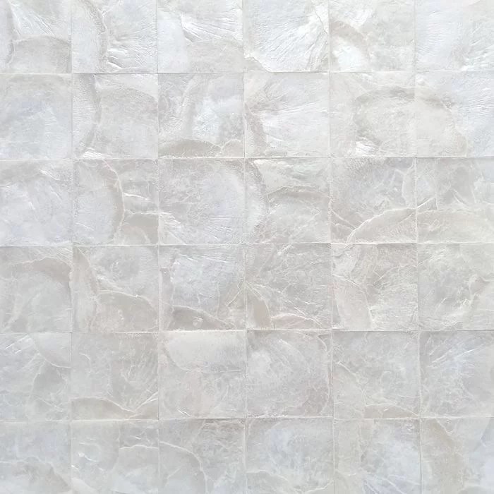 Silver Square Capiz Shell Tile SICIZ