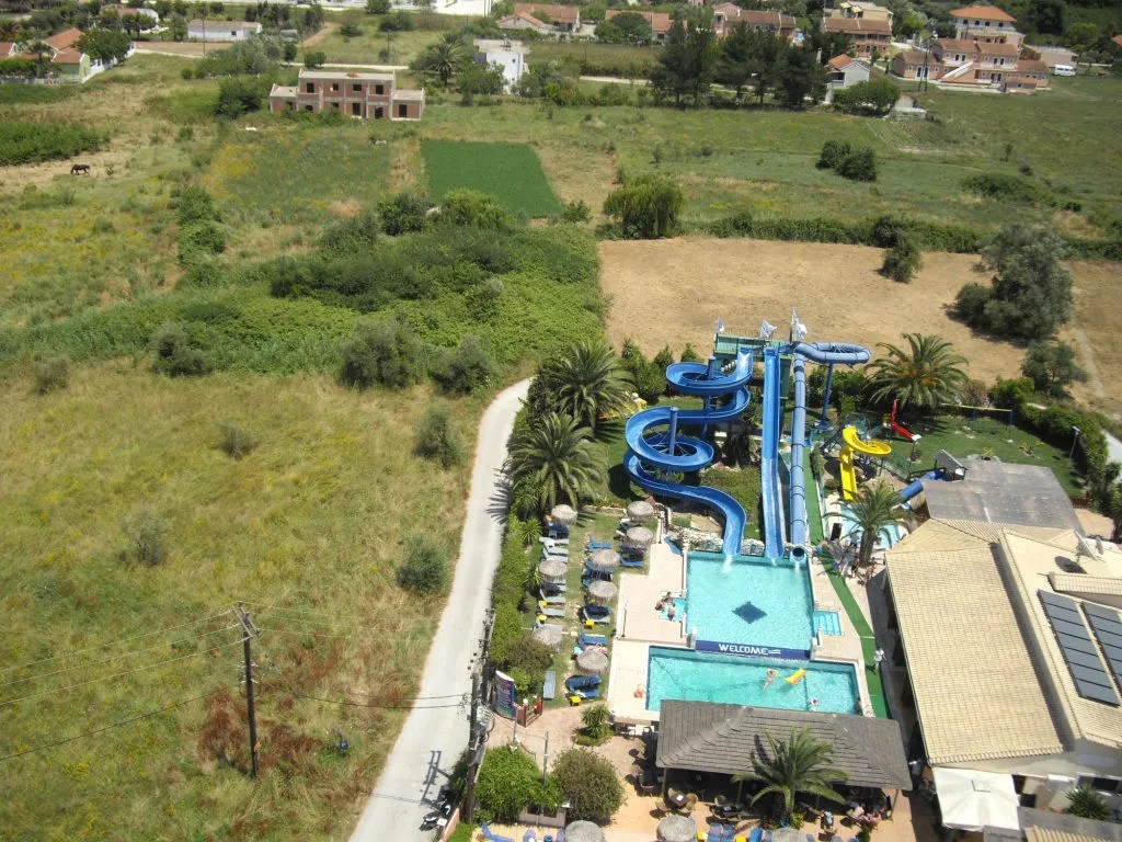 Aerial Photos Sidari Water Park Hotel