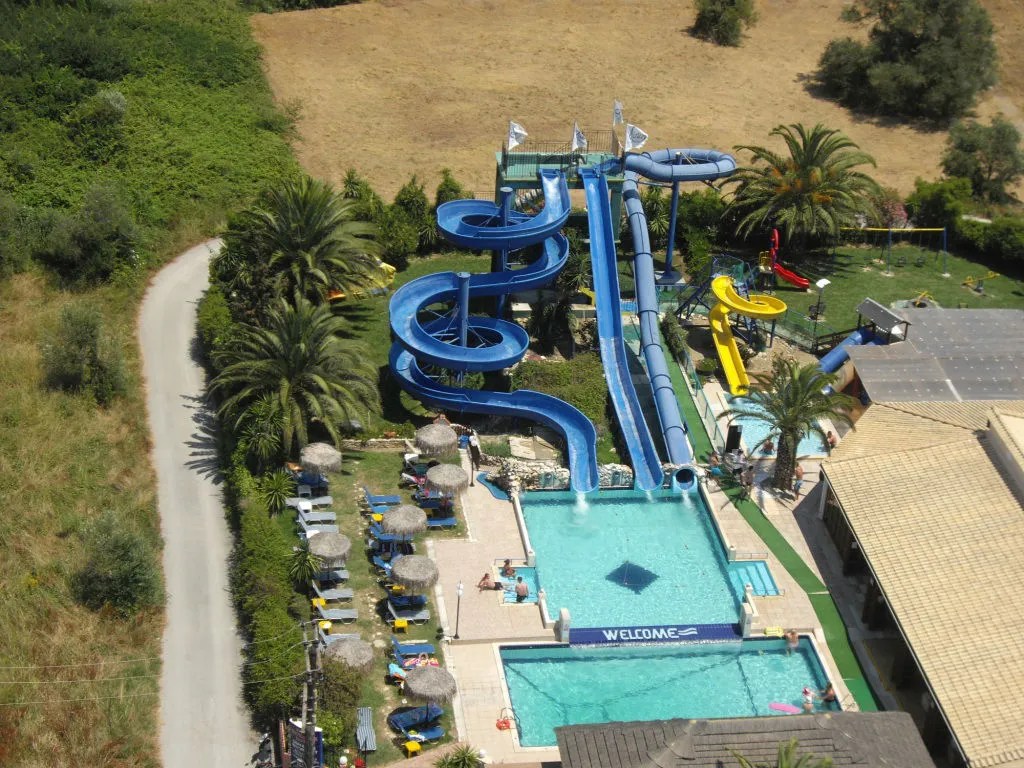 Aerial Photos Sidari Water Park Hotel