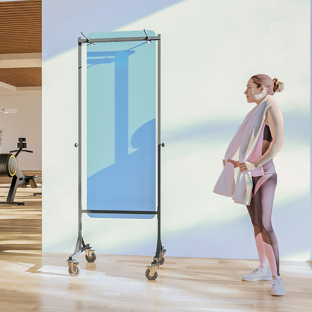 0397 Wall Mat Rack Sidea Fitness Company International