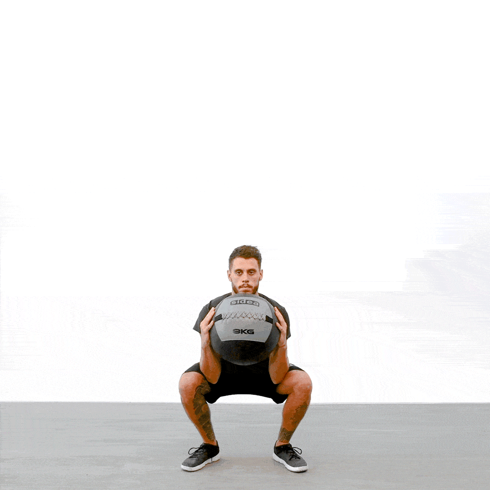 Medicine Ball Squats