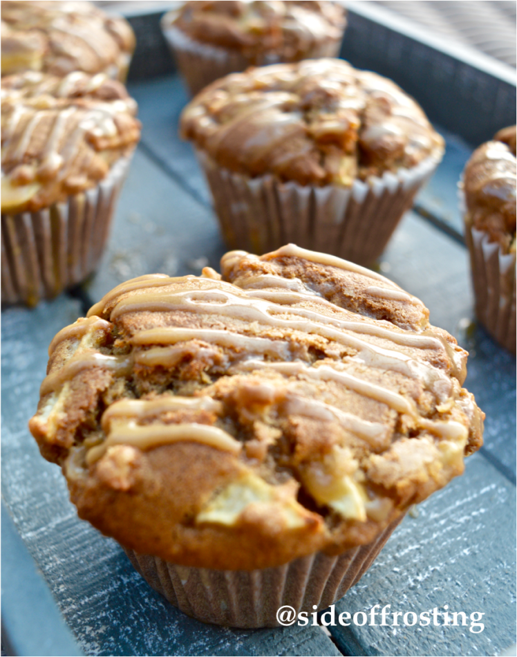 Toffee Apple Muffins Side of Frosting