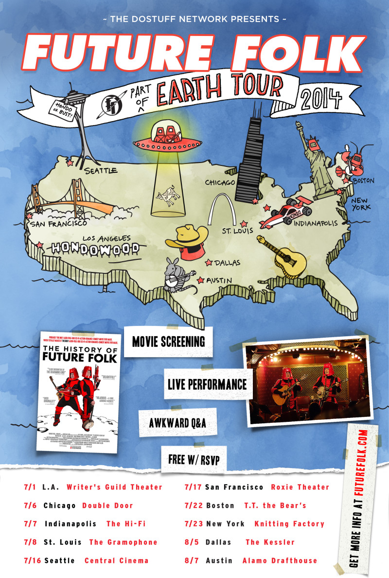 Ticket Giveaway The History Of Future Folk Side One Track One