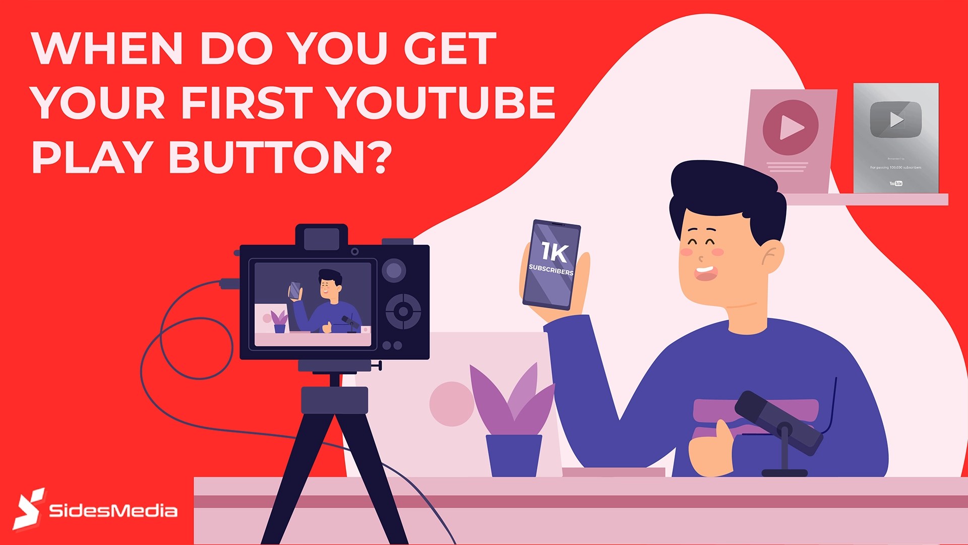 YouTube Play Button When and How to Get it Faster