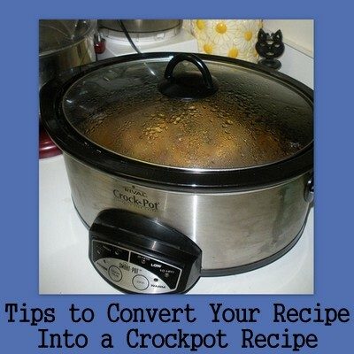 Convert Crockpot Recipe