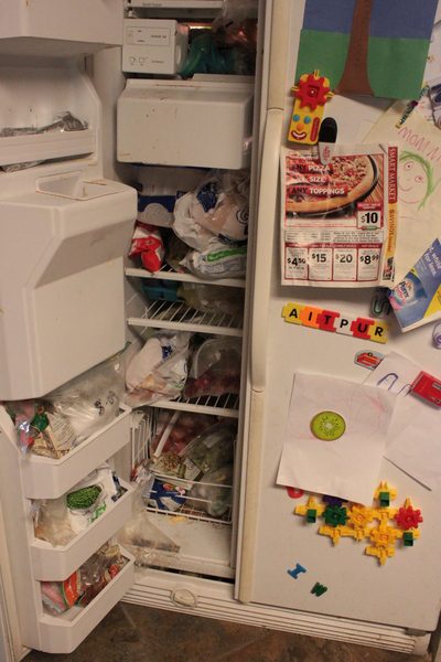 Inside of Freezer