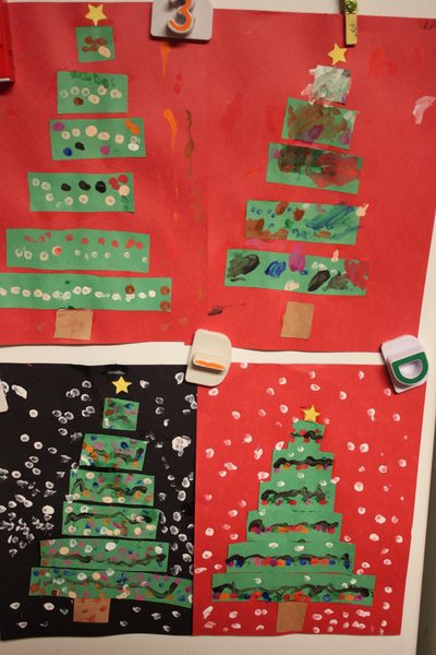 4 Christmas Trees