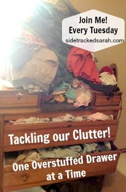 Tackling Clutter: 1 Overstuffed Drawer at a Time!