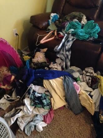 laundry pile