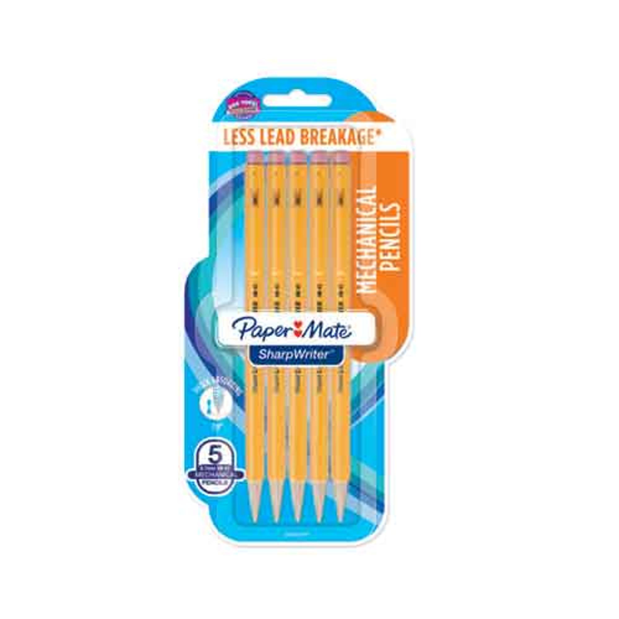 PaperMate No.2 SharpWriter Mech. Pencil .7mm 5pk Campus Bookstore