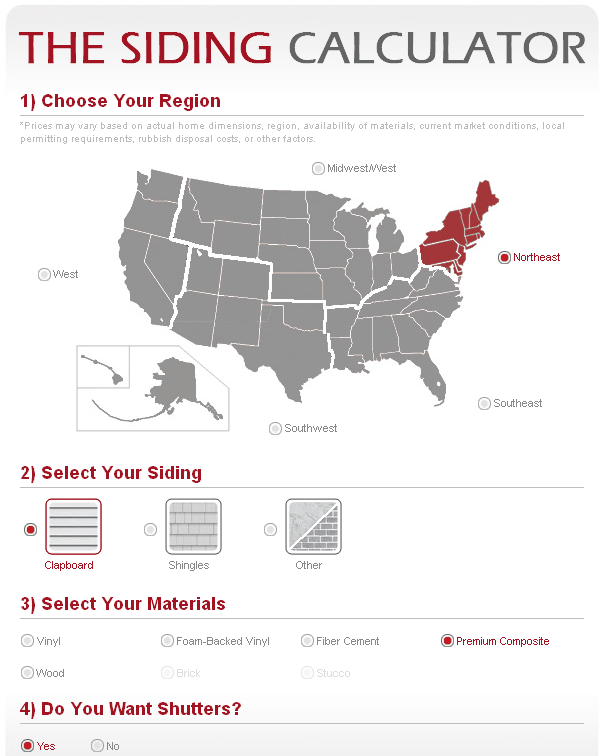 Siding Calculator Information Magazine Reliable Siding Information