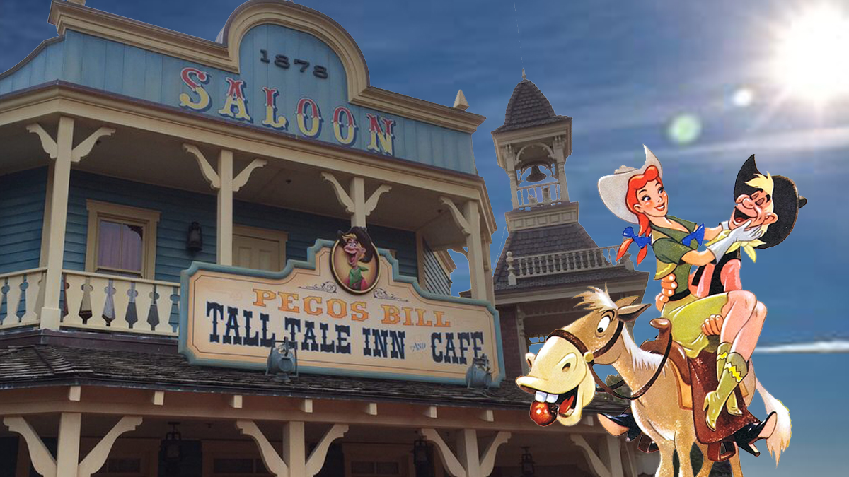 La historia del restaurante "Pecos Bill Tall Tale" SiDisney