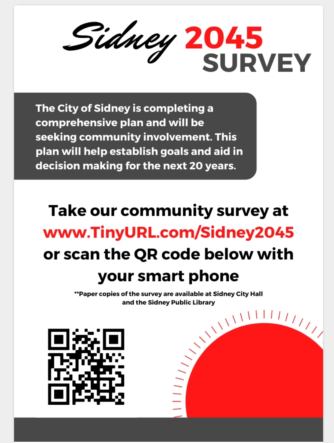 Sidney Survey City of Sidney