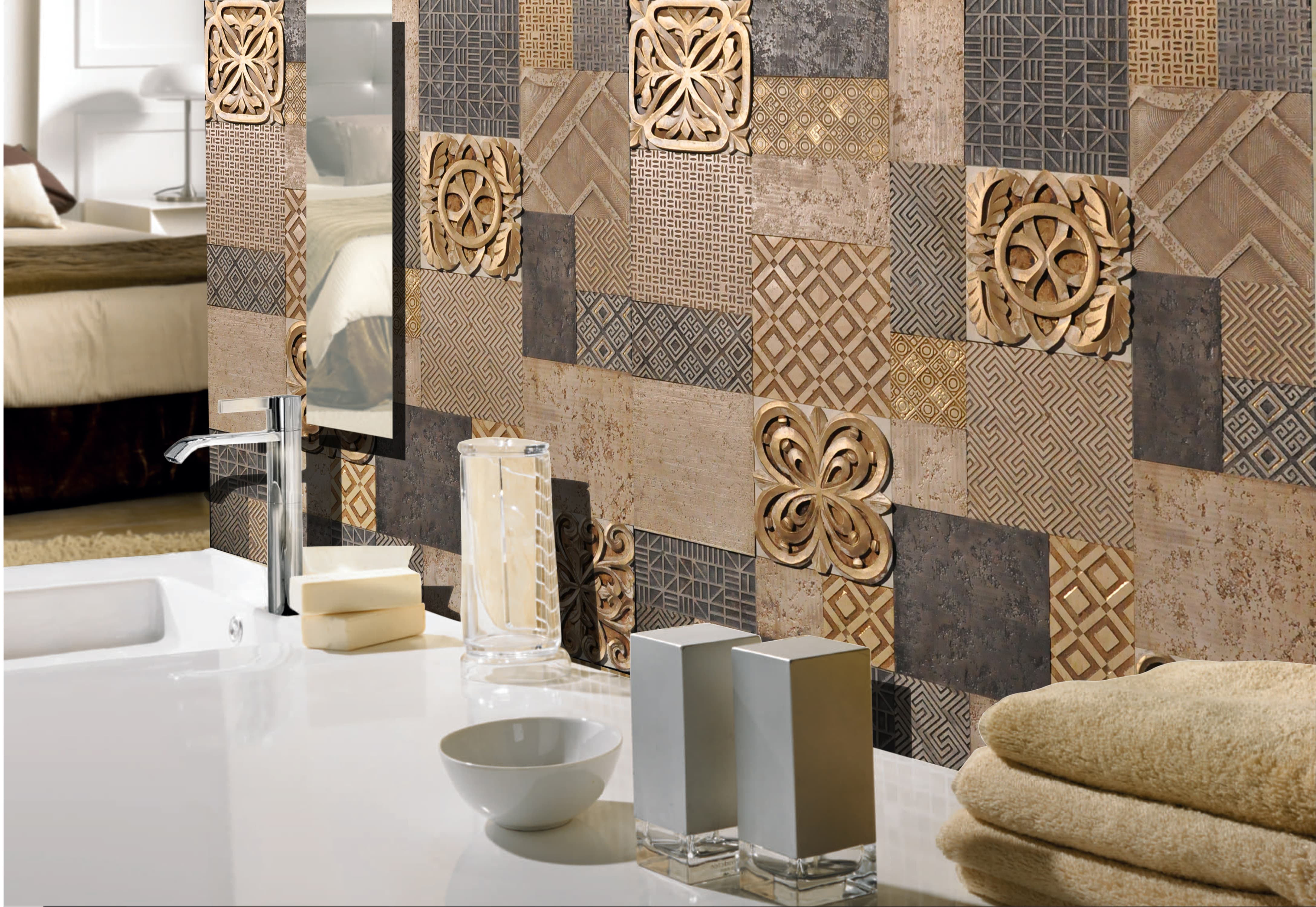 Imported Tiles in Delhi, Bathroom Floor Wall Tiles in Delhi Sidrons