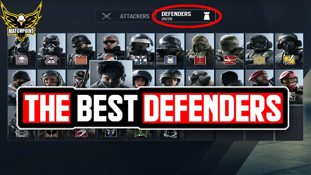 Are You Using The Top 3 Defenders in Rainbow Six Siege? Siege School