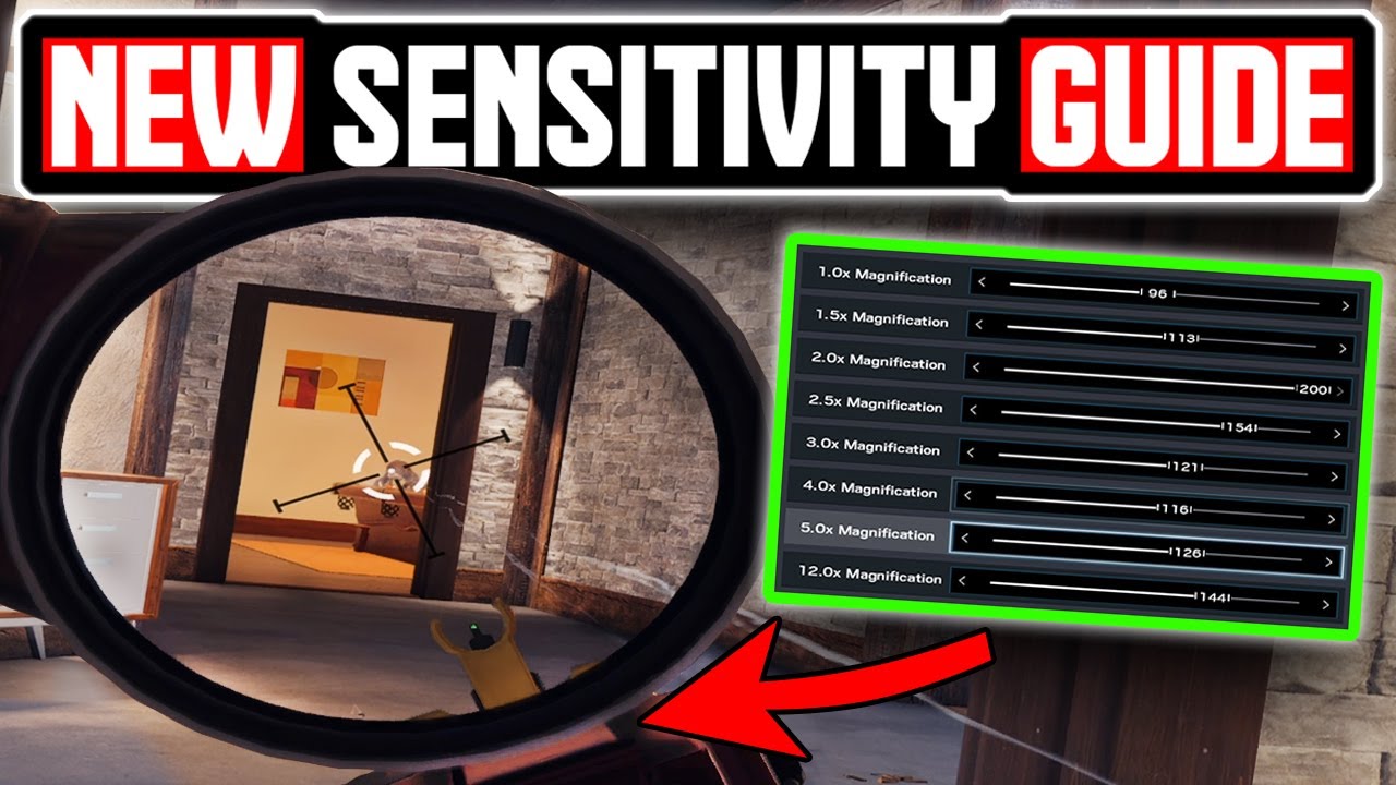 How to Convert To NEW ADS SENSITIVITY Settings Rainbow Six Siege