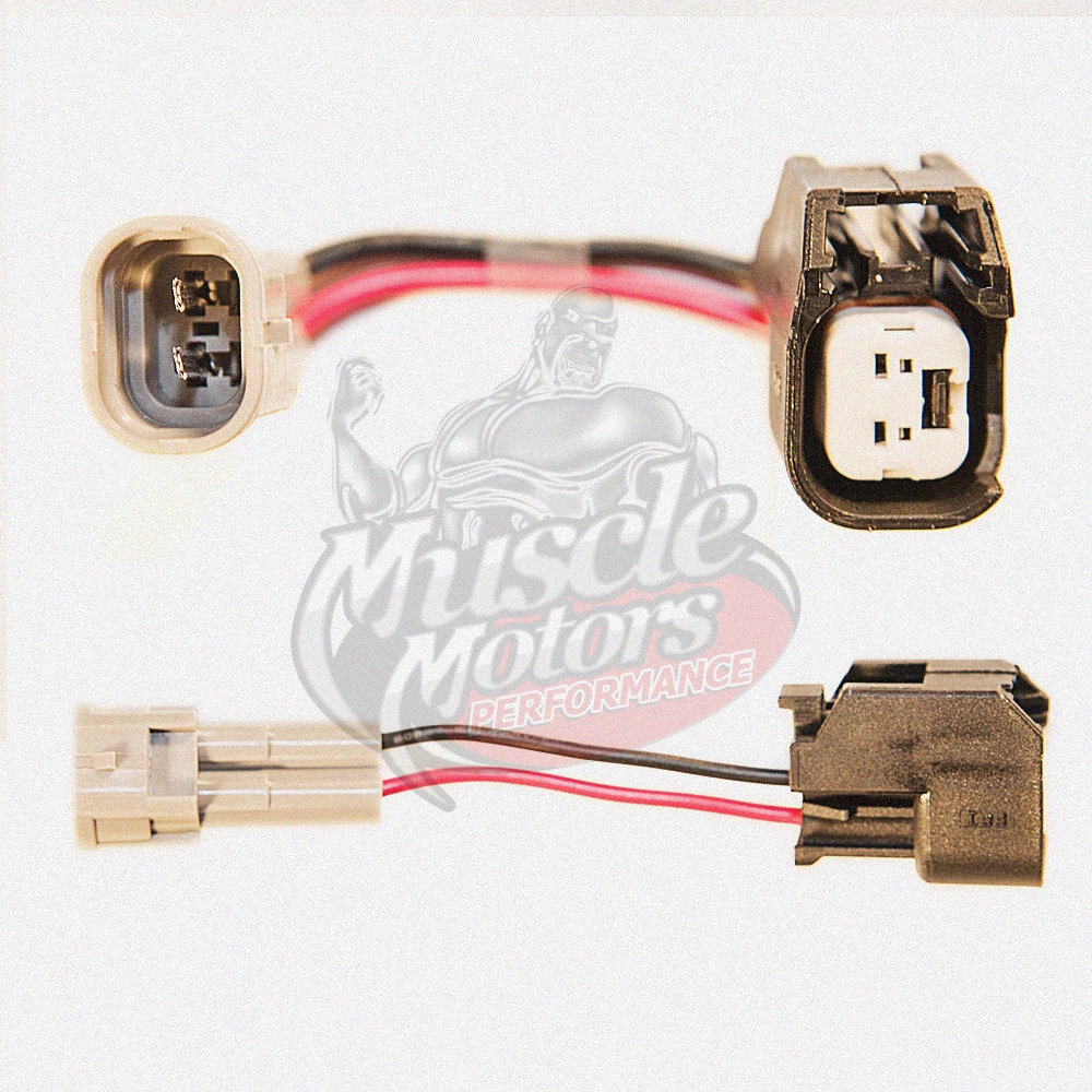 Fuel Injector Adapter Kit (Denso Male to EV6/USCar Female) Muscle