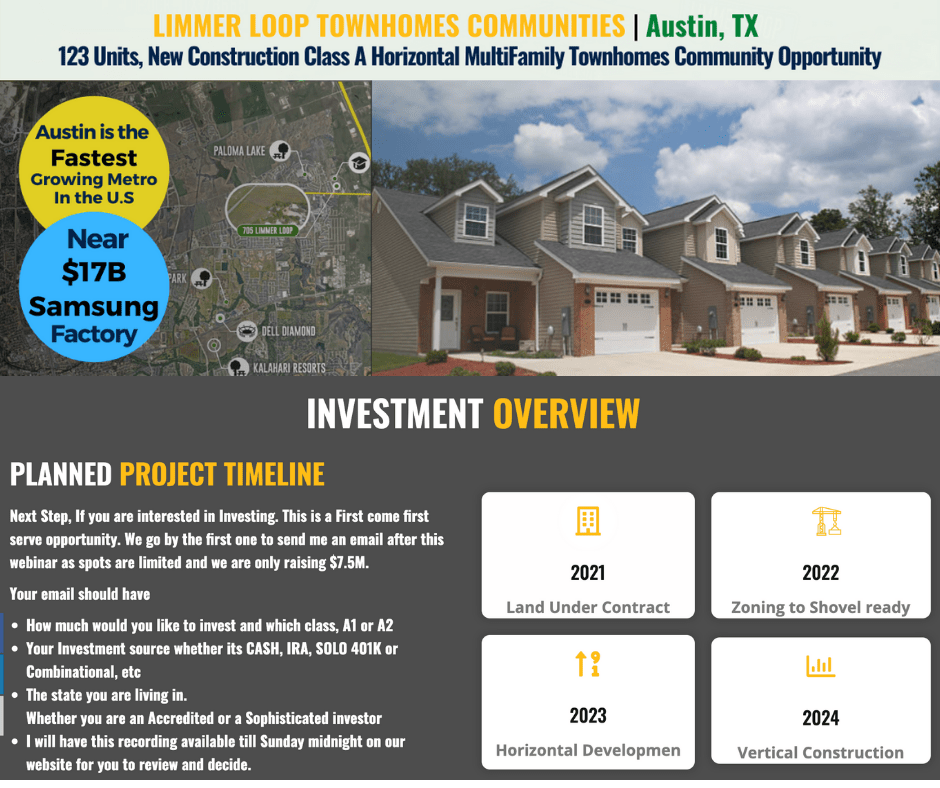 A New and Townhome Development around Siena SIENA TODAY