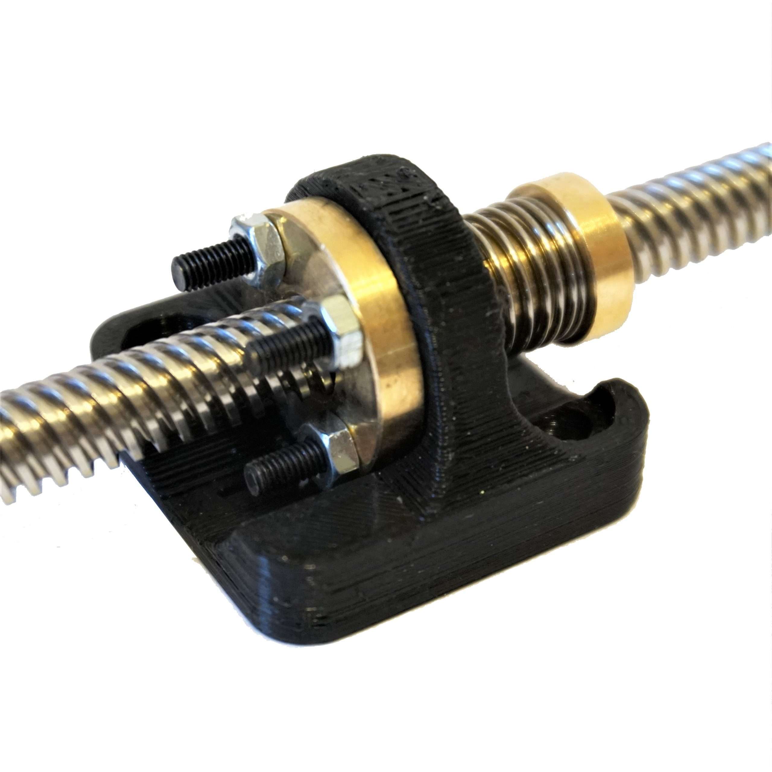 Anti Backlash nut assembled white background Sienci Labs