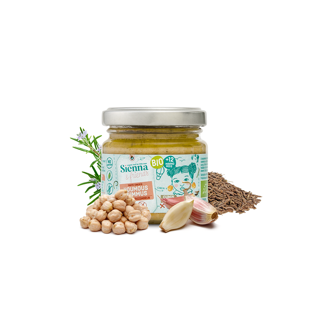 Sienna & Friends — Rosemary & Cumin Hummus Organic baby food and recipes