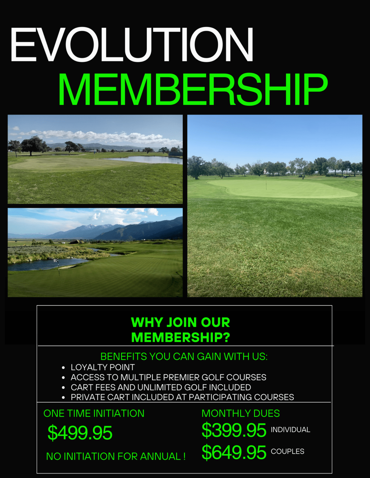 Online Tee Times Sierra Golf Management