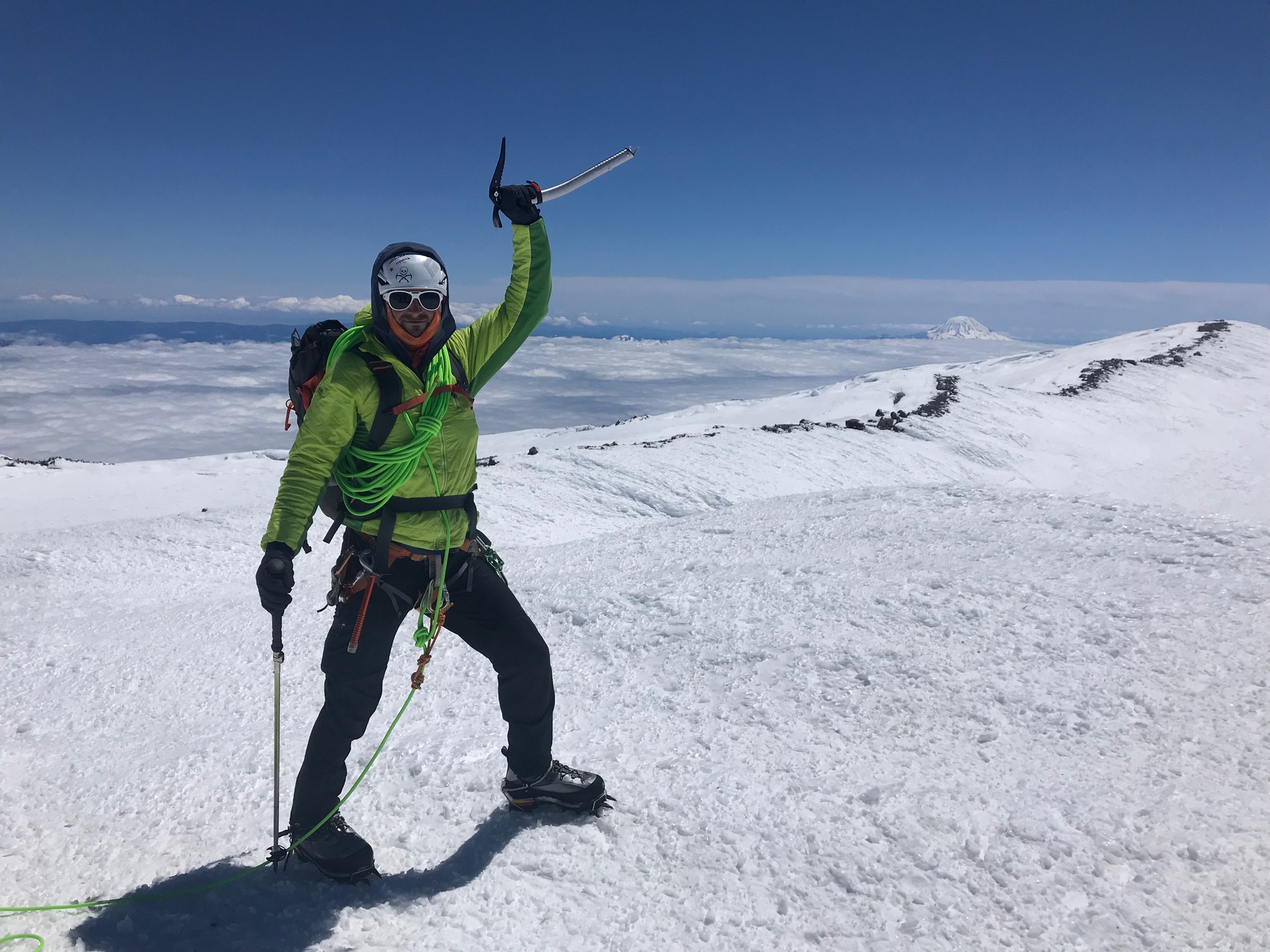 Mount Rainier via the Kautz Glacier Route Sierra Mountain Guides