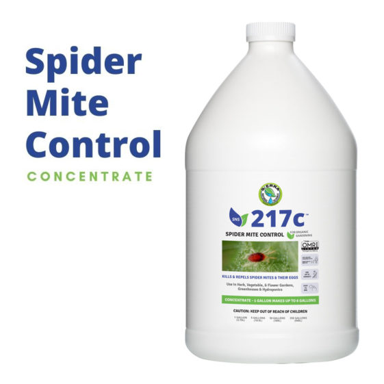 OMRI Listed Spider Mite Control. SNS 217c Spider Mite Control
