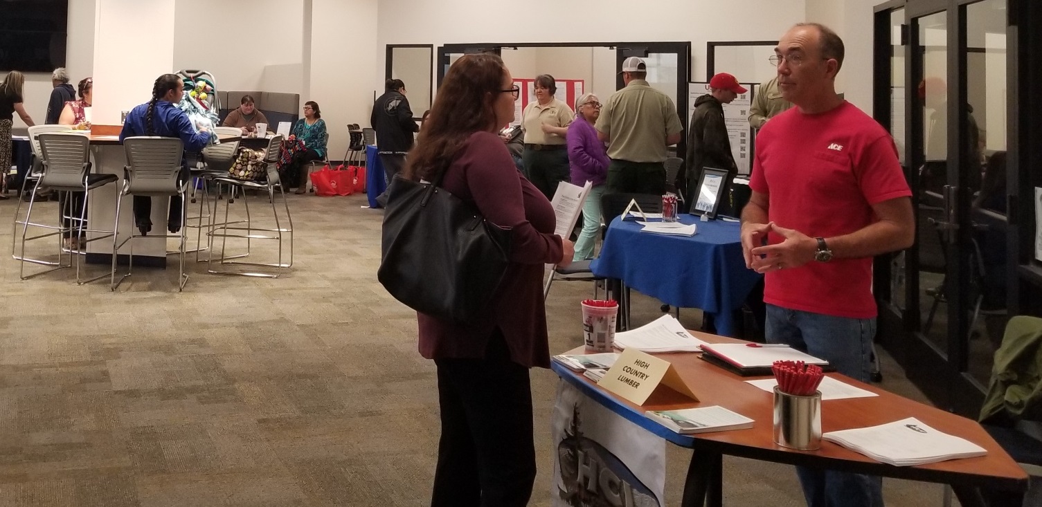 job fair draws eager candidates Sierra Wave Eastern Sierra