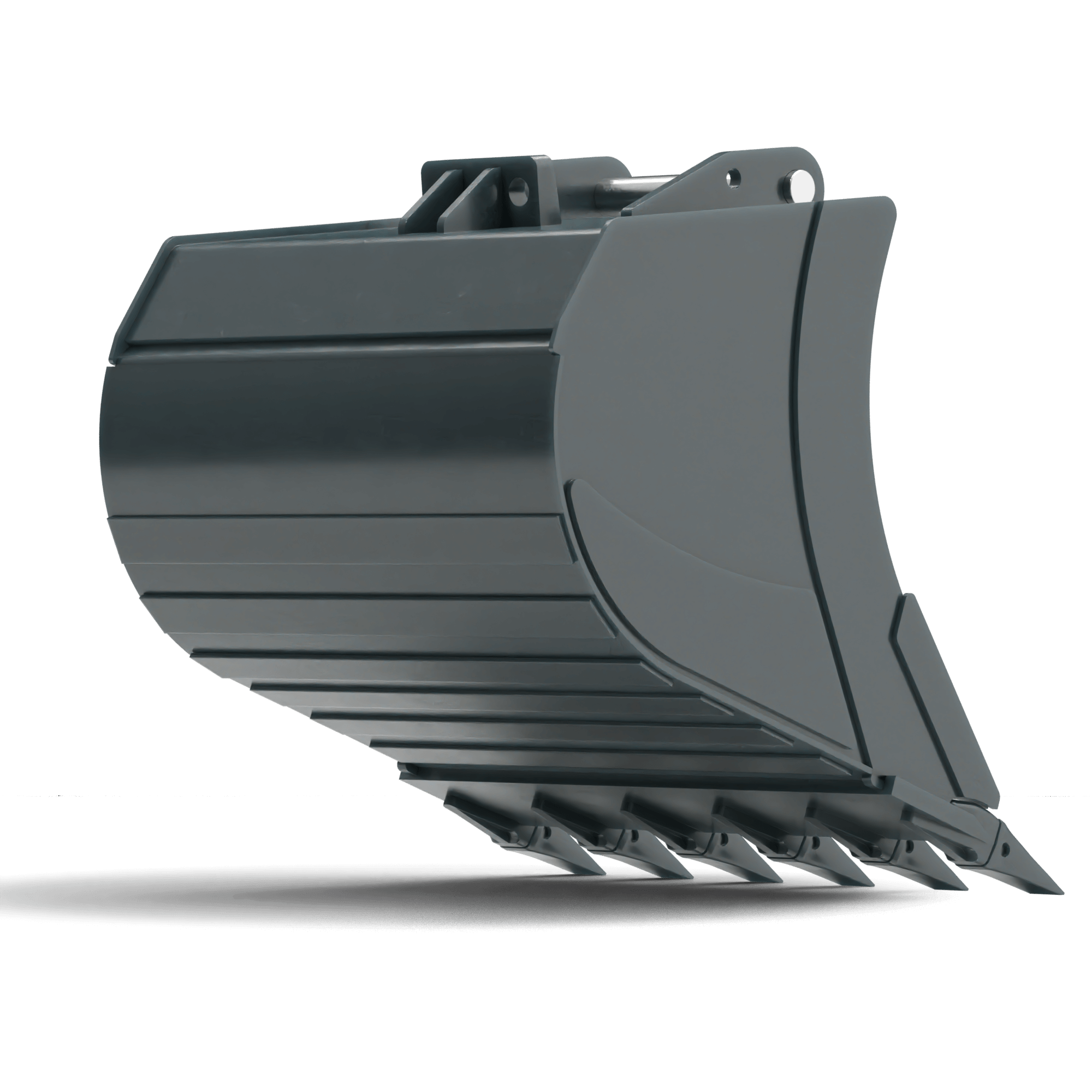 DE flattop digging bucket for excavator with quick coupler • Hydro
