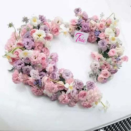 DỊCH VỤ TRANG TRÍ XE HOA TPHCM và Chi Phí 17 Xe hoa cưới hình trái tim đẹp 2