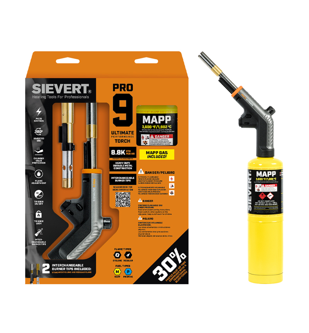 Pro 9 Ultimate Performance Torch Kit - Sievert