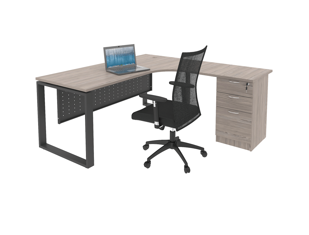 SQL Office Table Malaysia Working Desk Pedestal 4 Drawer Selangor