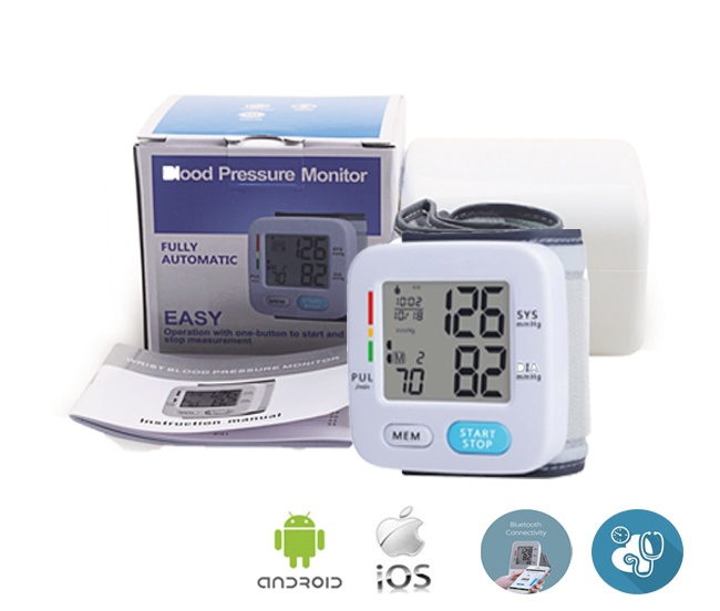 Bluetooth Wireless Arm Blood Pressure Monitor SIFBPM2.5