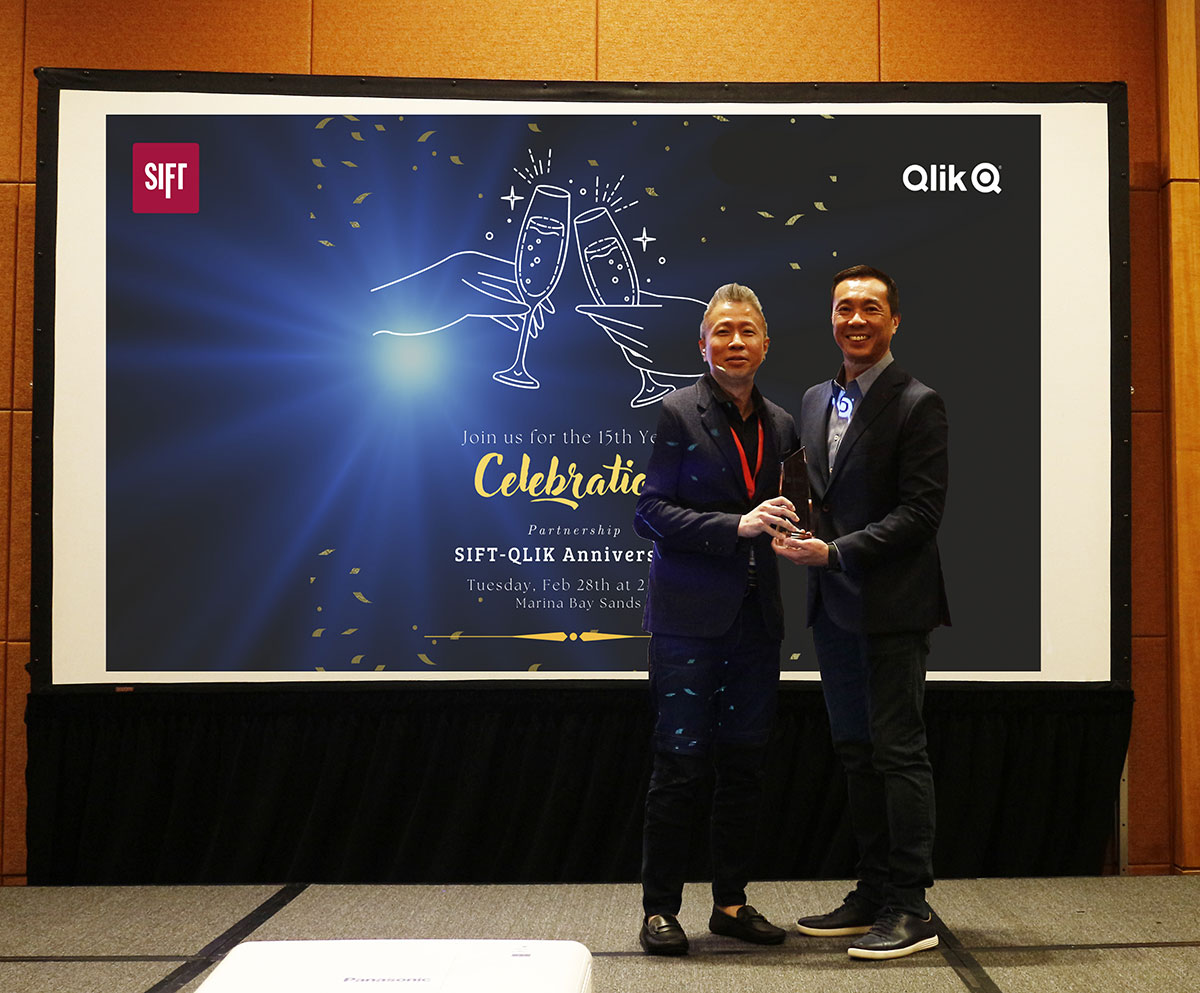 Event SIFTQlik 15th Partnership Anniversary SIFT Analytics Group