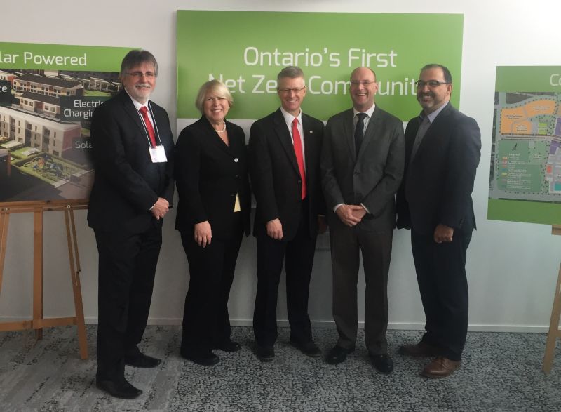 Minister of Energy visits The Sifton Centre at West 5, Ontario's first