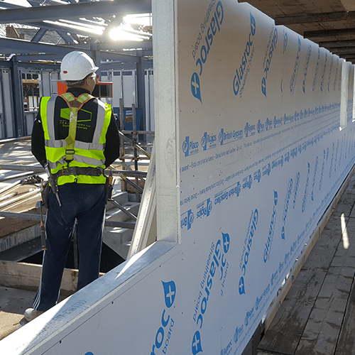 Glasroc X Sheathing Board by British Gypsum SIG Distribution