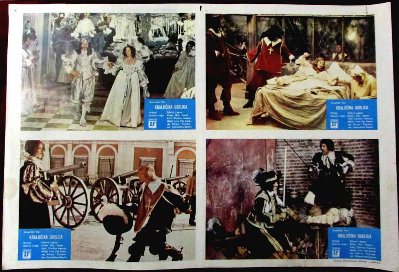 Vintage Poster Three Musketeers 1973 Oliver Reed Raquel Welch