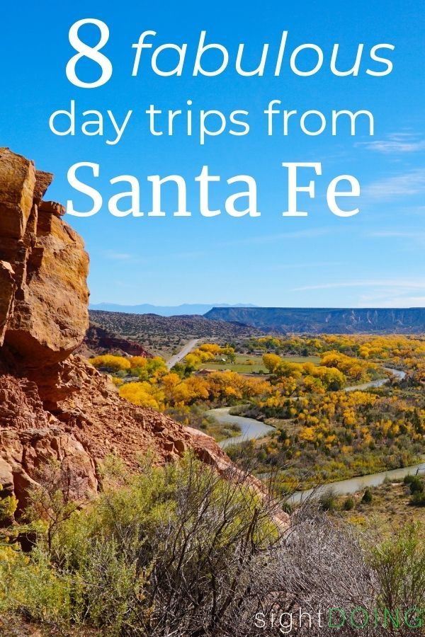 It’s far less visited than a national park, but still offers a great intersection of local history and nature. Day Trips from Santa Fe, New Mexico — sightDOING