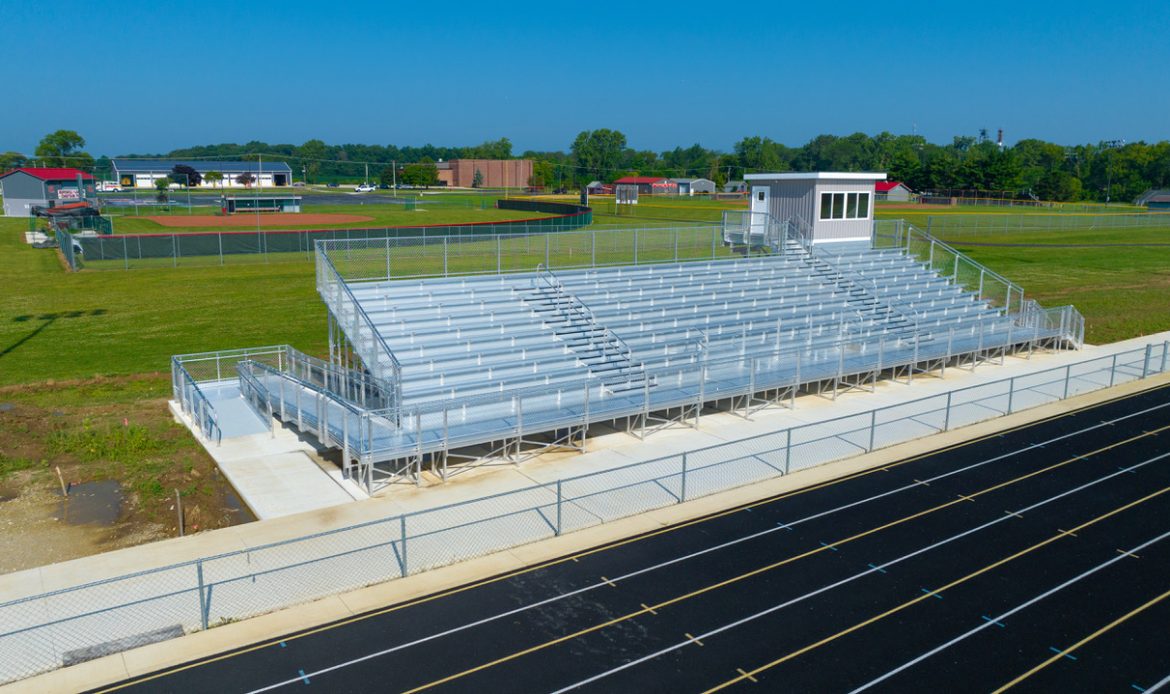 HopewellLoudon High School Track Bleacher Sightlines Athletic