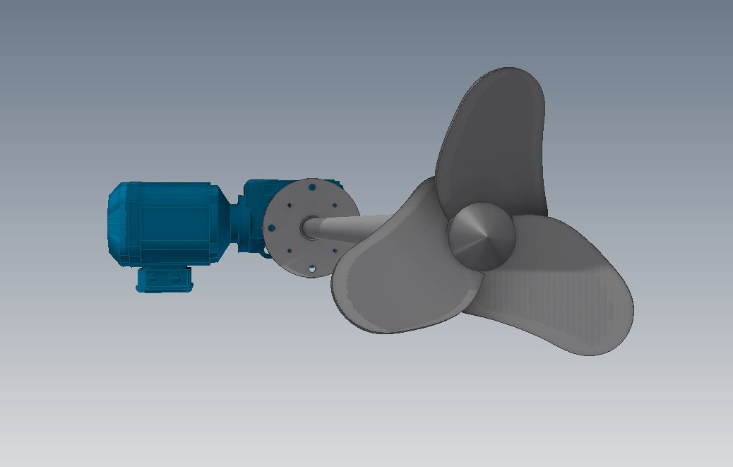 Propeller agitator Cavitation free propeller agitator Sigma