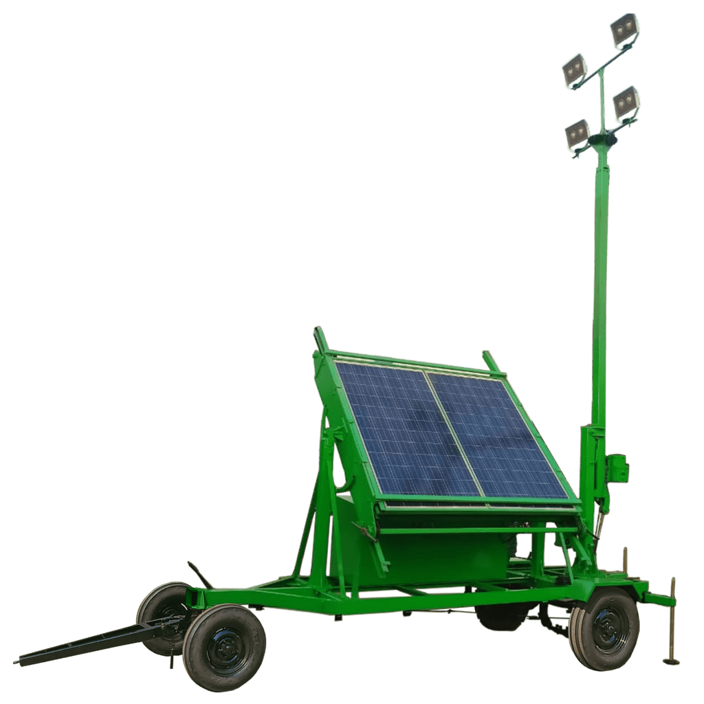 Solar Mobile Lighting Tower Sigma Search Lights Ltd