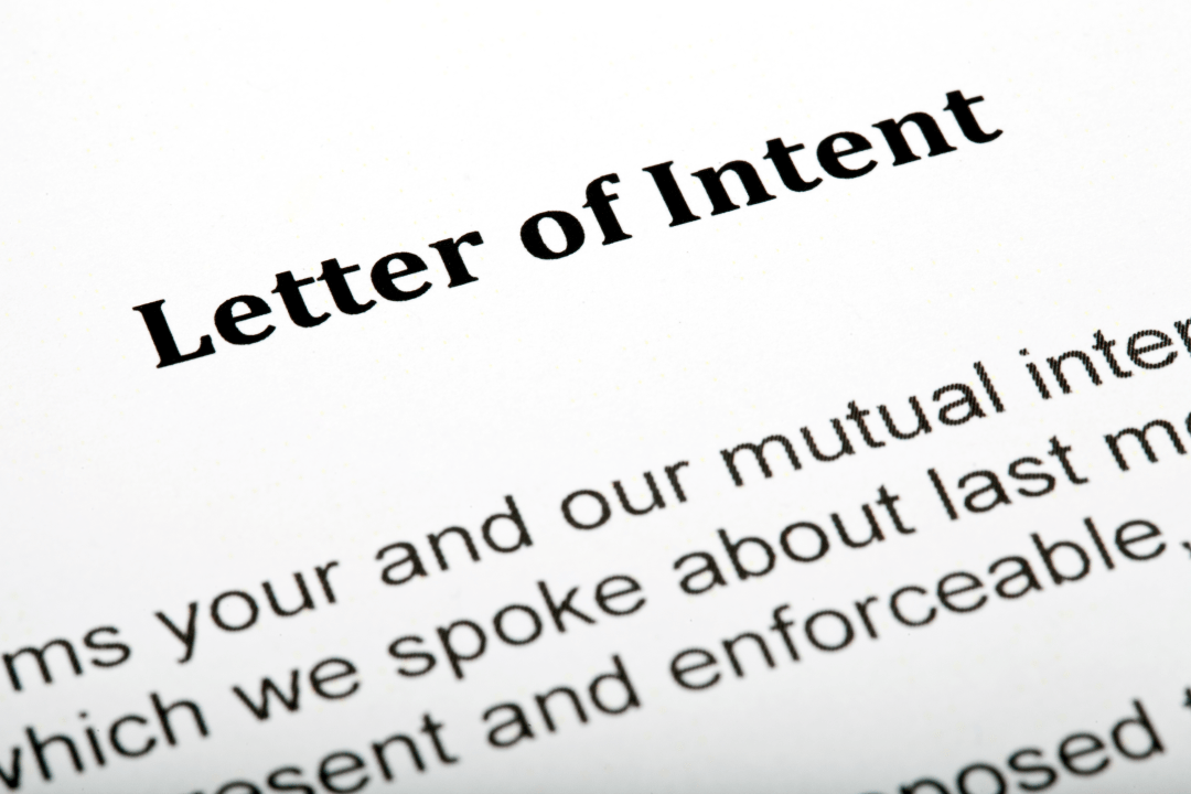 5 Things to Include in Your Letter of Intent (LOI)
