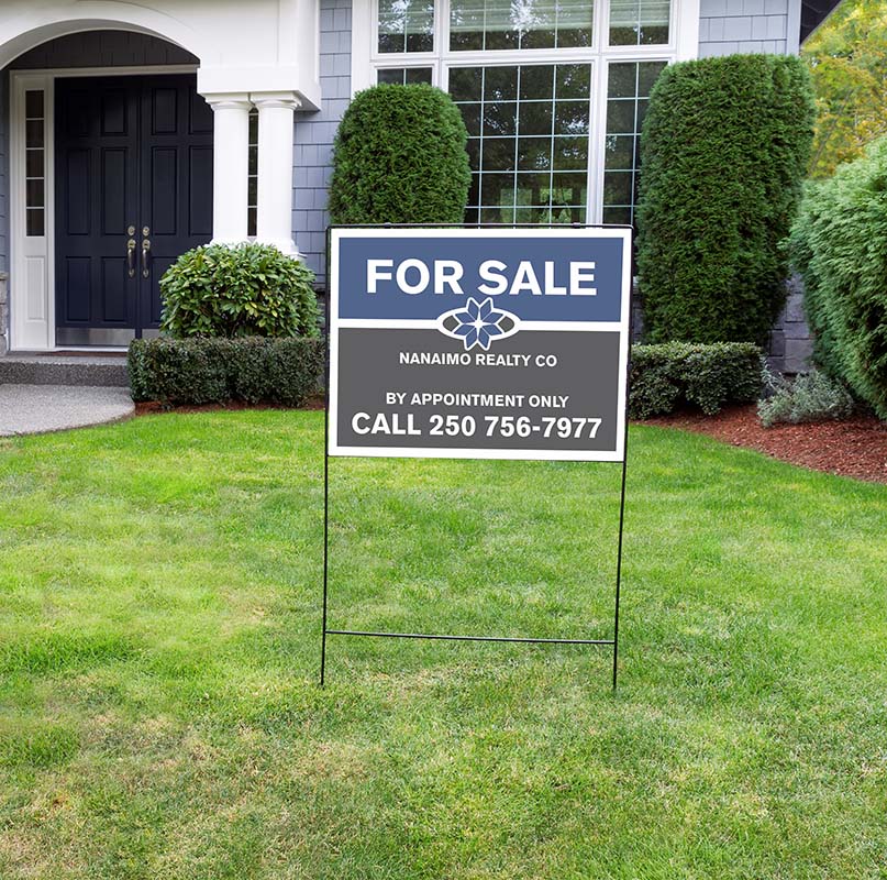 LAWN YARD SIGNS SignAge Canada