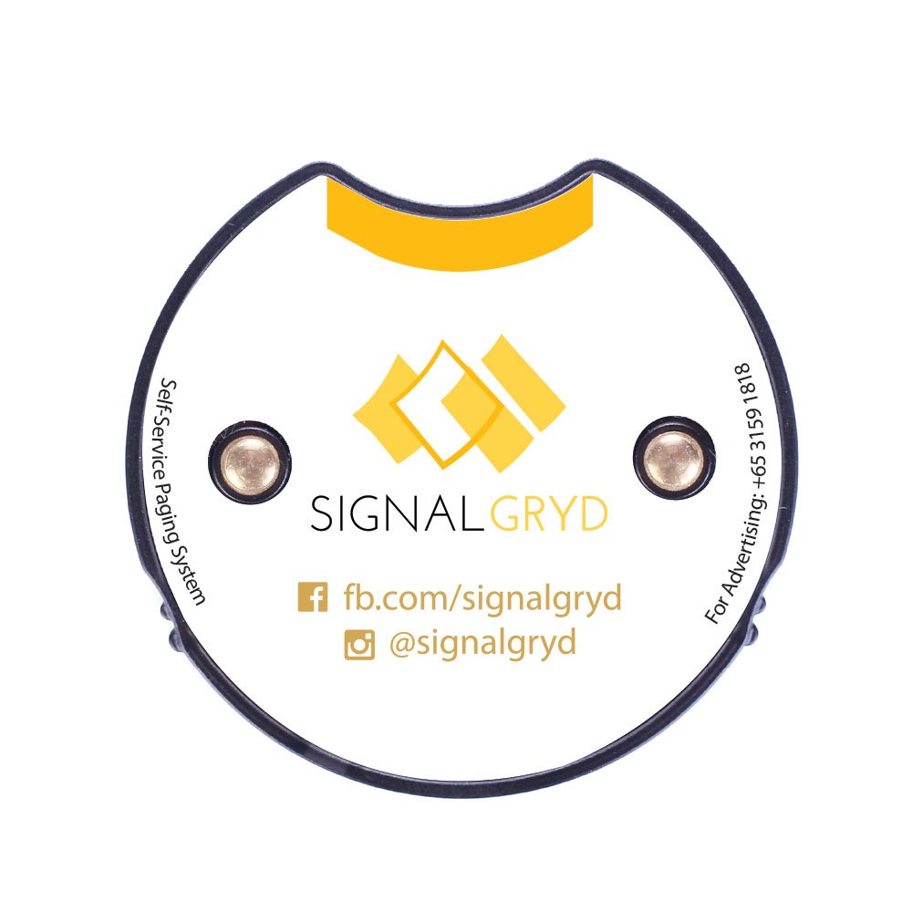 Mini Pager for Food Order Collection F&B SIGNALGRYD