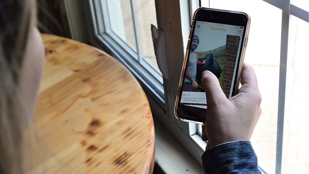 Womenfirst Bumble app has students talking and swiping The Signal