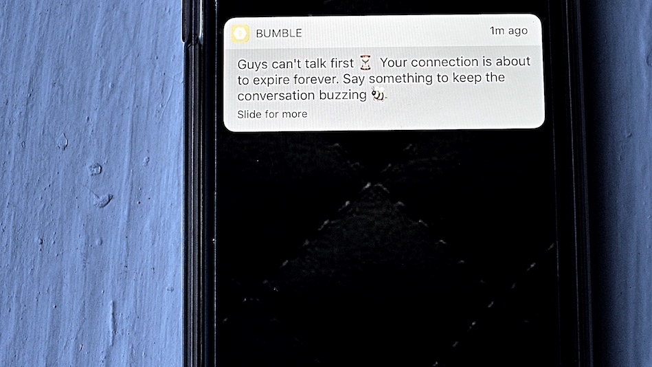 Womenfirst Bumble app has students talking and swiping The Signal
