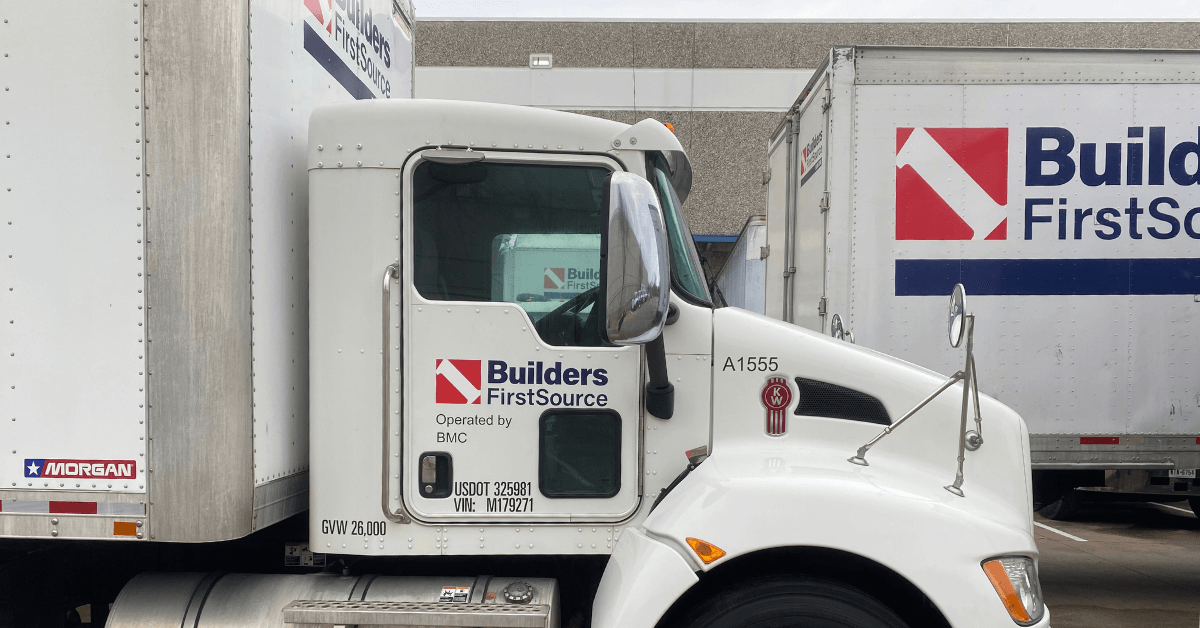 Case Study Builders FirstSource Merger & Fleet Graphics Rebrand