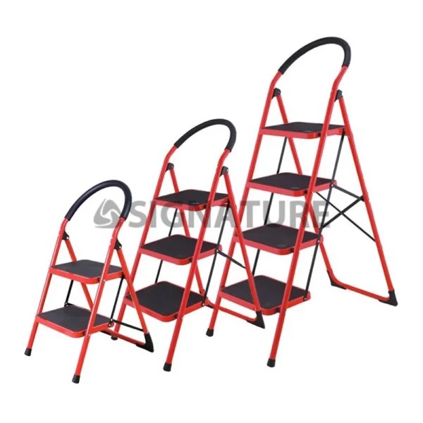 2 Step Folding Iron Ladder Signature Hardware